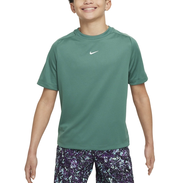 Boy's Padel Polos and Shirt Nike DriFIT Multi TShirt Boy  Bicoastal/White DX5380361