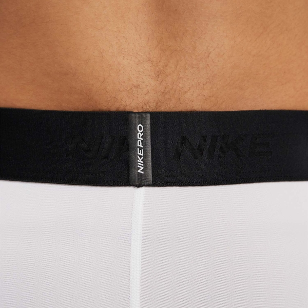 Nike Dri-FIT Pro Calzamaglia Corta - White/Black
