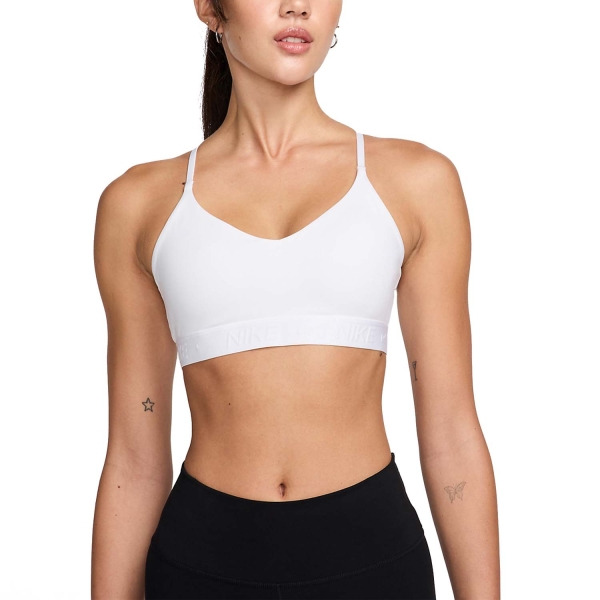 Women's Bra and Underwear Nike Indy Swoosh Sports Bra  White/Stone Mauve FD1062100
