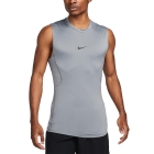 Nike Pro Dri-FIT Logo Top - Smoke Grey/Black Nike Pro Dri-FIT Logo Top - Smoke Grey/Black