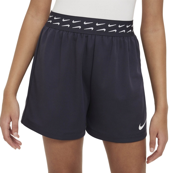 Girl's Padel Skirts and Shorts Nike Trophy 4in Shorts Girl  Gridiron/White FB1092015
