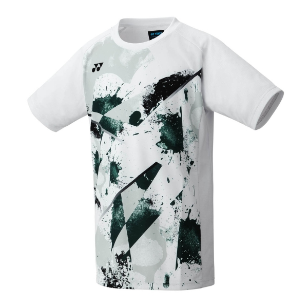 Polo y Camiseta Padel Niño Yonex Practice Crew Camiseta Ninos  White YJ16696B
