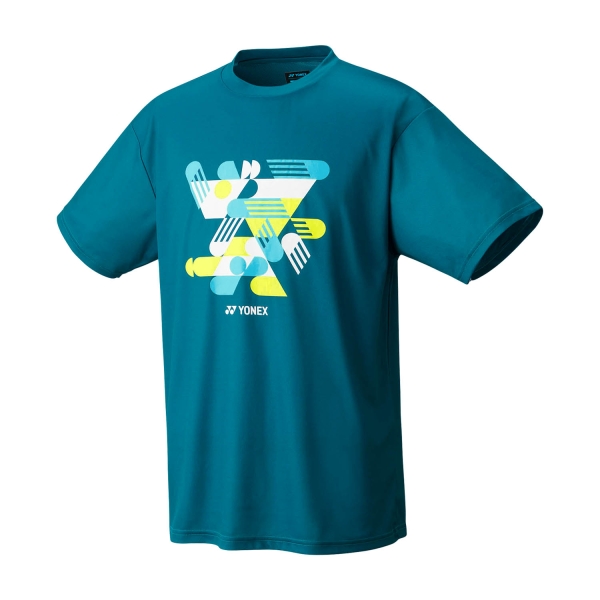 Polo y Camiseta Padel Niño Yonex Practice Pro Camiseta Ninos  Blue Green YJ0043BV