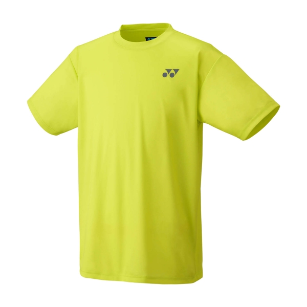Boy's Padel Polos and Shirt Yonex Practice TShirt Junior  Lime Yellow YJ0045LM