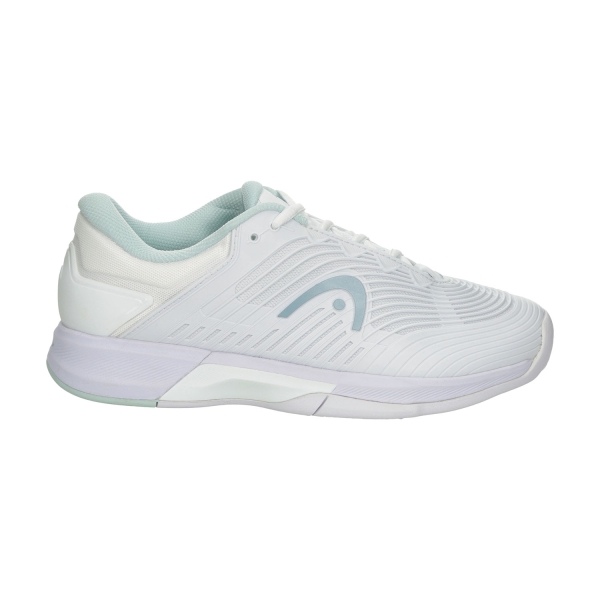 Women's Padel Shoes Head Revolt Pro 4.5  White/Grey 274264 WHAQ