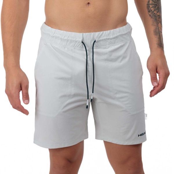 Men's Padel Shorts Head Play 7in Shorts  Grey 811744GR