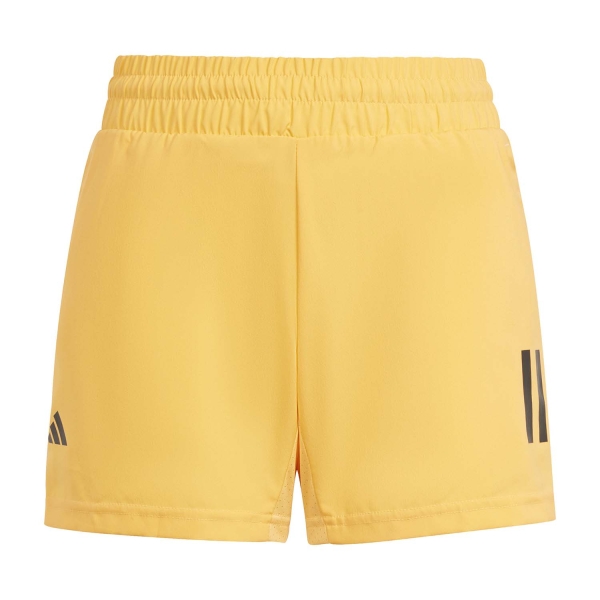 Shorts y Pants Padel Niño adidas Club 3 Stripes 4in Shorts Nino  Hazy Orange IU4285