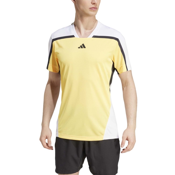 Camiseta Padel Hombre adidas FreeLift Pro Logo Camiseta  Spark/White IS8966
