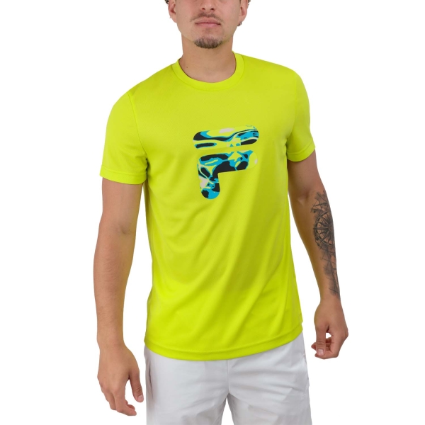 Men's T-Shirt Padel Fila Caleb TShirt  Evening Primrose XFM2413042200