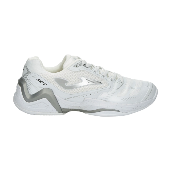 Men's Padel Shoes Joma Set Clay  White TSETS2402C