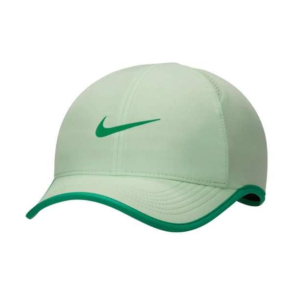 Padel Caps and Visors Nike Club Cap Junior  Vapor Green/Stadium Green FB5062376