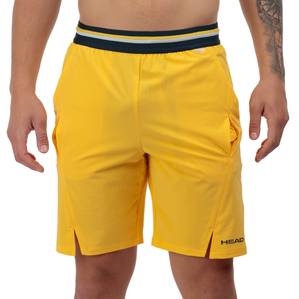 Men's Padel Shorts Head Performance 9in Shorts  Banana 811504BN