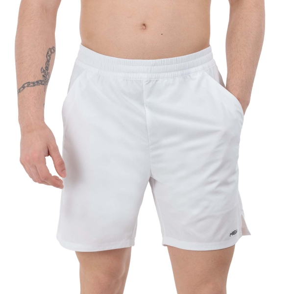 Shorts Padel Hombre HEAD Power 7in Shorts  White 811574WH