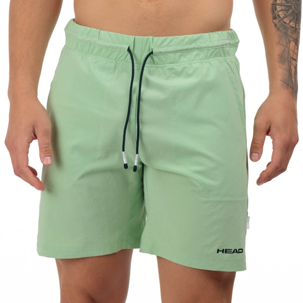 Men's Padel Shorts Head Play 7in Shorts  Celery Green 811744CE