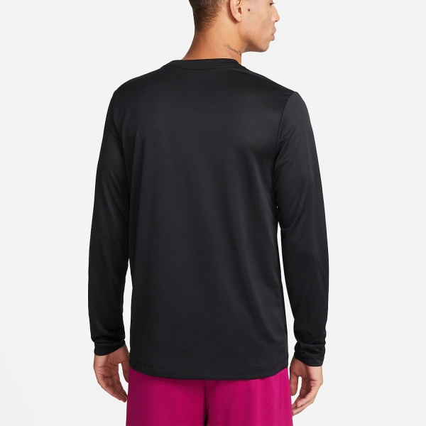 Nike Dri-FIT Legend Maglia - Black/Matte Silver