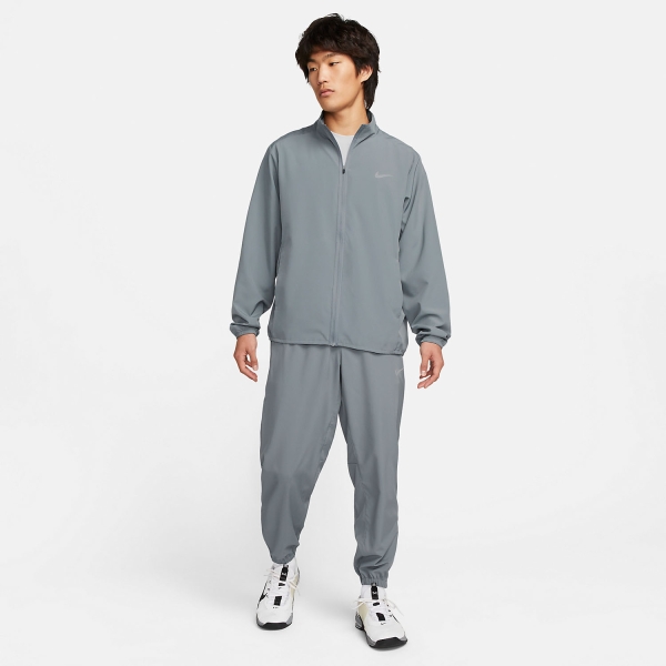 Nike Dri-FIT Form Pantalones - Smoke Grey/Reflective Silver