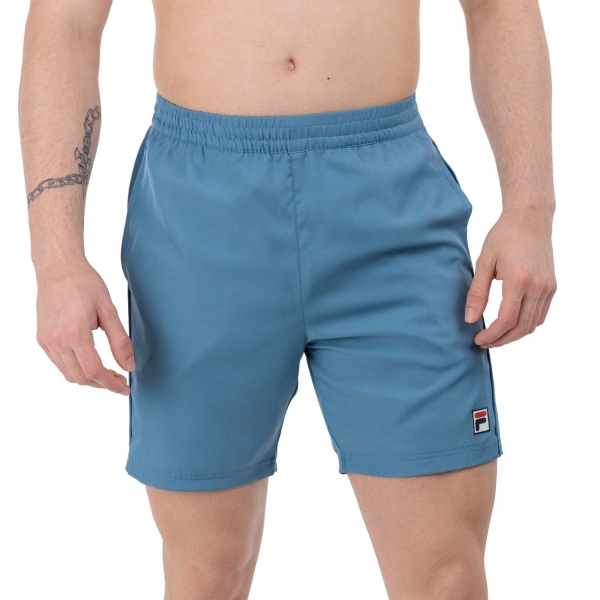 Men's Padel Shorts Fila Leo 7in Shorts  Captains Blue TFM2425001470