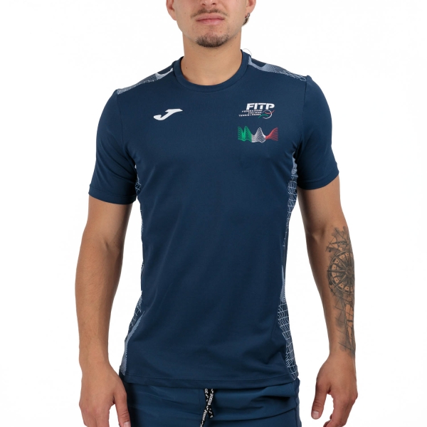 Men's T-Shirt Padel Joma FITP Logo TShirt  Blue SW10601B0103