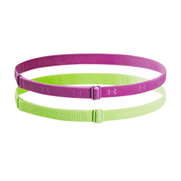 Under Armour Logo x 2 Mini Bandas - Optic Purple