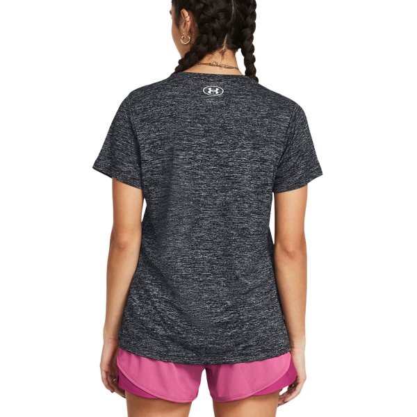 Under Armour Tech Logo T-Shirt - Black/White