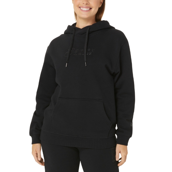 Camisetas y Sudaderas Padel Mujer ASICS Logo Oth Sudadera  Performance Black 2032C845002