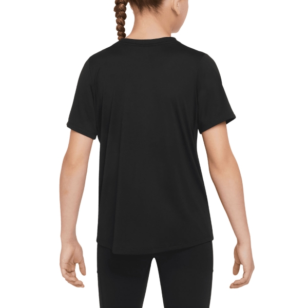 Nike Dri-FIT One Camiseta Niña - Black/White