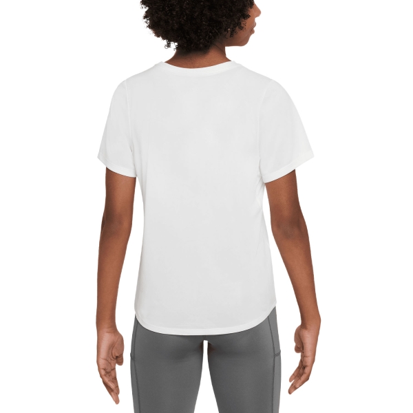 Nike Dri-FIT One Camiseta Niña - White/Black