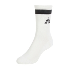 Le Coq Sportif Court Logo Calze - Marshmallow/Black Le Coq Sportif Court Logo Calze - Marshmallow/Black