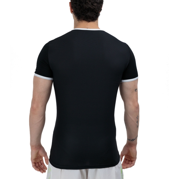 Le Coq Sportif Performance Logo Camiseta - Black/New Optical White
