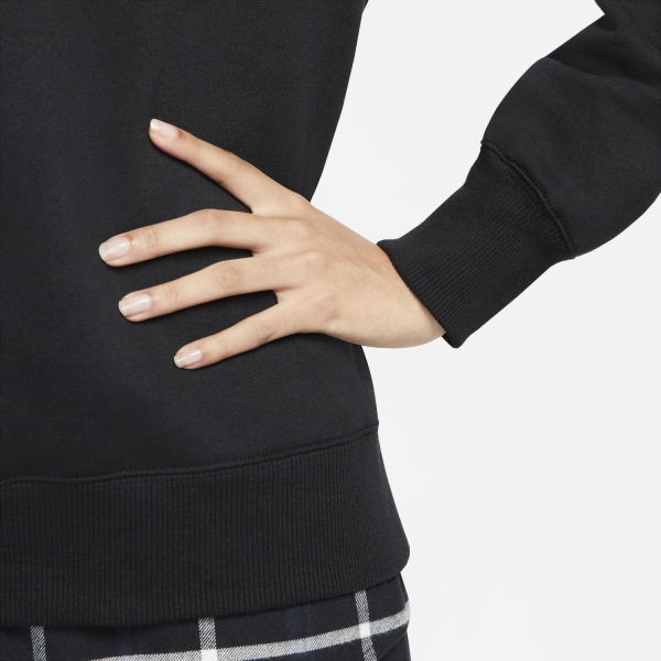 Nike Phoenix Crew Sweatshirt - Black/Sail