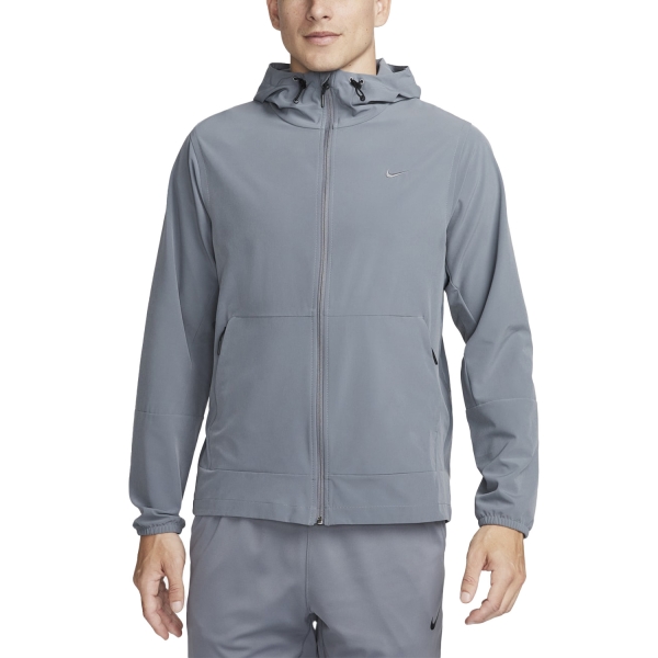Chaqueta Padel Hombre Nike Unlimited Chaqueta  Smoke Grey/Black FB7551084