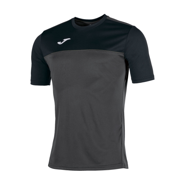 Polo y Camiseta Padel Niño Joma Winner Camiseta Nino  Anthracite/Black 100946.151