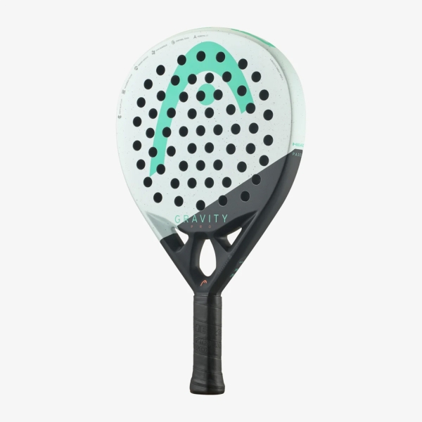 HEAD Gravity Pro 2024 Padel - White/Black/Light Green