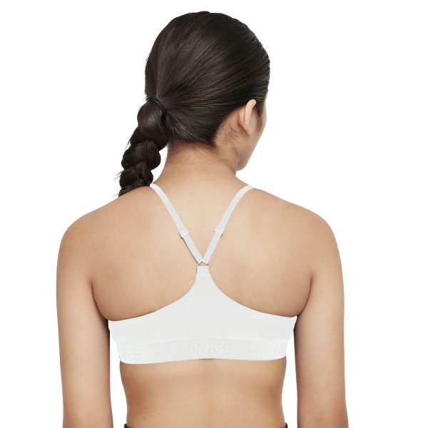 Nike Dri-FIT Indy Sujetador Deportivo Niña - White
