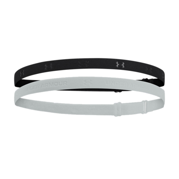Banda Padel Under Armour Logo x 2 Mini Bandas  Black/Mod Gray 13767230001