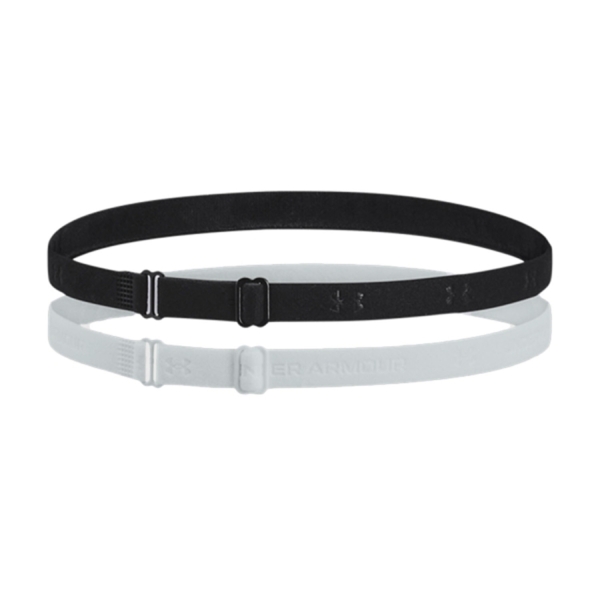Under Armour Logo x 2 Mini Bandas - Black/Mod Gray
