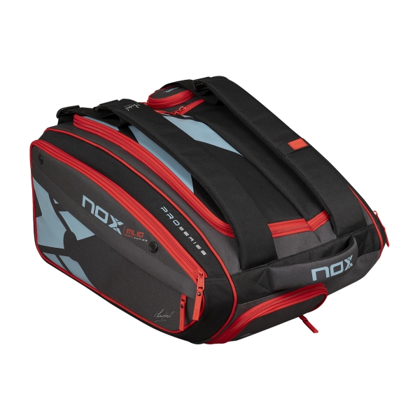 NOX Padel Bag NOX ML10 Competition XL Compact Bag  Negro/Rojo BPML10COMXL24