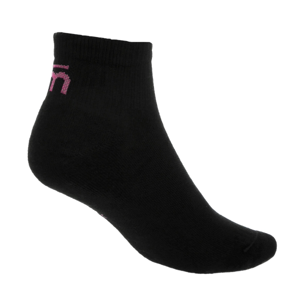 Mico Extra Dry Logo Socks - Nero/Fucsia