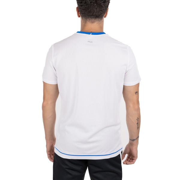 Fila Elias Camiseta - White/Simply Blue