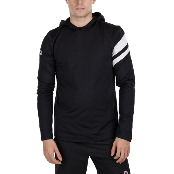 Camiseta y Sudadera Padel Hombre Fila Jayce Sudadera  Black TFM242105900