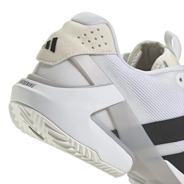 adidas ADIZERO Ubersonic 5 Clay - White/Core Black/Grey Two