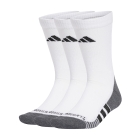 adidas Performance CLIMACOOL Logo x 3 Socks - White/Black adidas Performance CLIMACOOL Logo x 3 Socks - White/Black