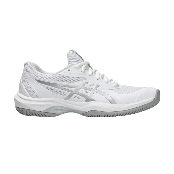 Women's Padel Shoes ASICS Game FF  White/Pure Silver 1042A281101