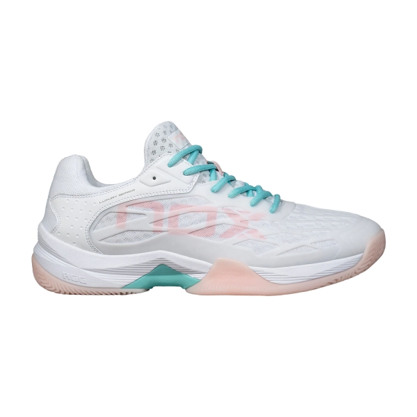 Scarpe Padel Donna NOX AT10 Lux  White/Potpurri CALATLUXWHPO