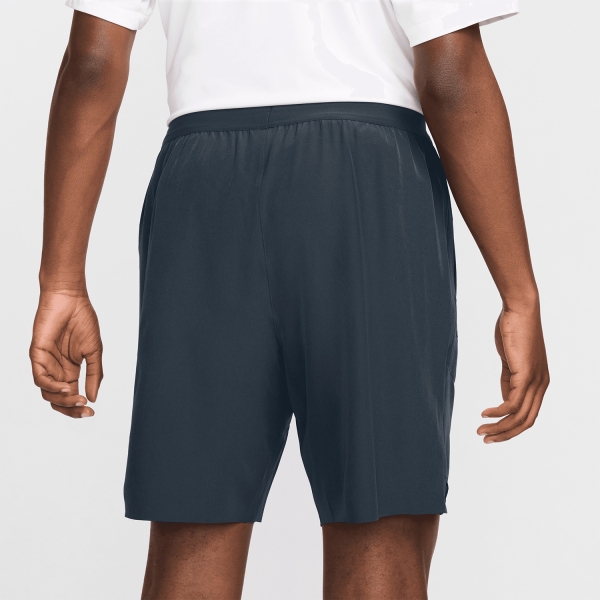 Nike Court Advantage 8in Shorts - Armory Navy/White