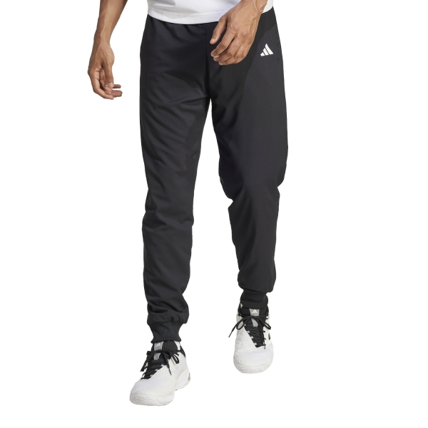Pant y Tights Padel Hombre adidas Walk On Pantalones  Black IW6221