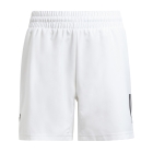 adidas Club 3 Stripes 5in Pantaloncini Bambino - White