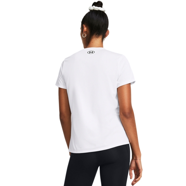 Under Armour Tech Solid T-Shirt - White/Black