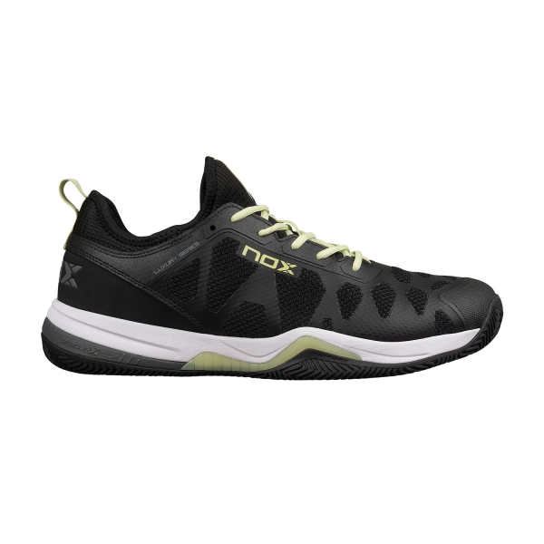 Scarpe Padel Uomo NOX Nerbo  Black/Soft Lime CALUXNERBLSL