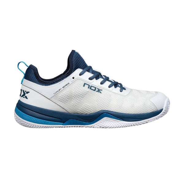 Scarpe Padel Uomo NOX Nerbo  White/Swedish Blue CALUXNERWHSB